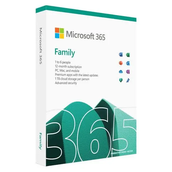 1791189915.Microsoft Office 365 Family Pack - 1 Year 6 users